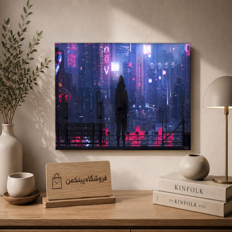 تابلو شاسی پینکمن طرح تکنولوژی شهر - Technology City کد Jm 12