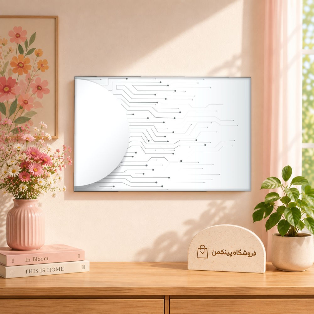 تابلو شاسی پینکمن طرح تکنولوژی سفید - Technology White کد Jm 9
