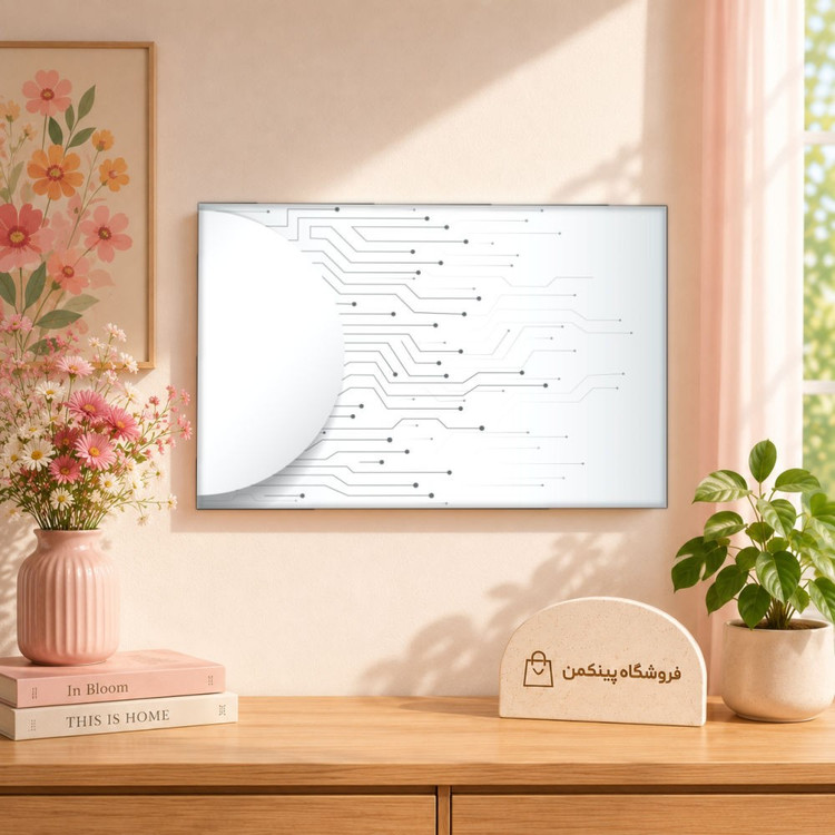 تابلو شاسی پینکمن طرح تکنولوژی سفید - Technology White کد Jm 9