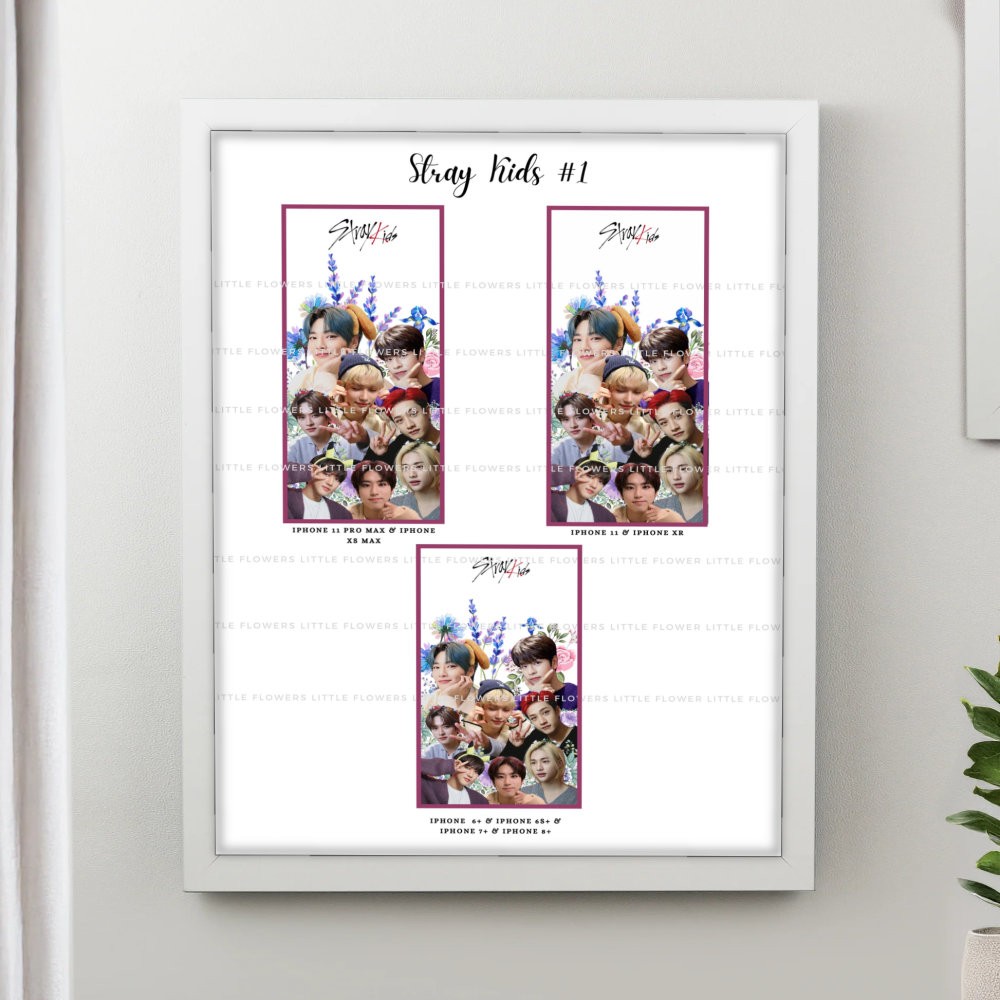 تابلو پینکمن طرح گروه استری کیدز کیوت Cute Stray Kids 11 Jm