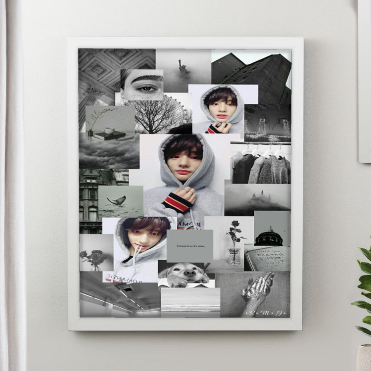 تابلو پینکمن طرح گروه استری کیدز کیوت Cute Stray Kids 10 Jm