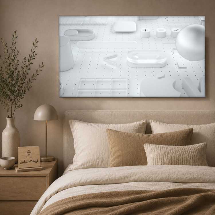تابلو شاسی پینکمن طرح تکنولوژی سفید - Technology White کد Jm 4