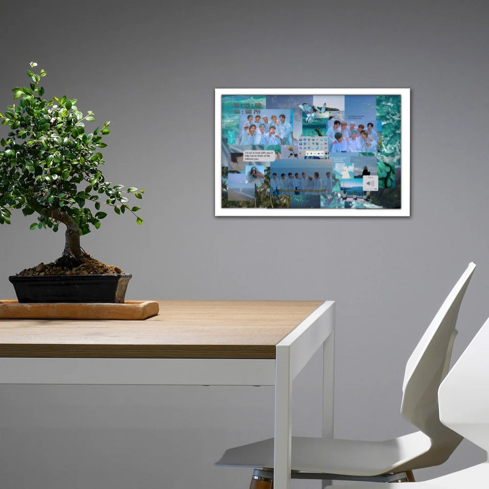 تابلو پینکمن طرح گروه استری کیدز کلاژ Stray Kids Collage 31 Jm