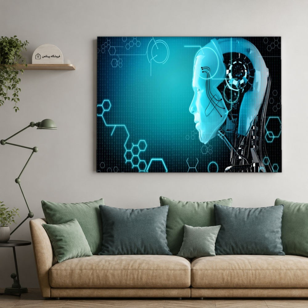 تابلو شاسی پینکمن طرح تکنولوژی جهان - Technology World کد Jm 8