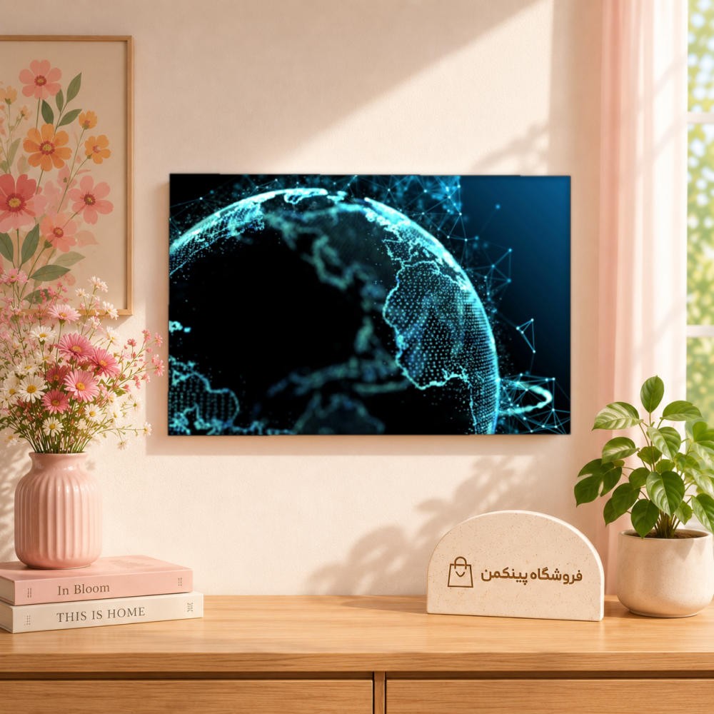 تابلو شاسی پینکمن طرح تکنولوژی جهان - Technology World کد Jm 5
