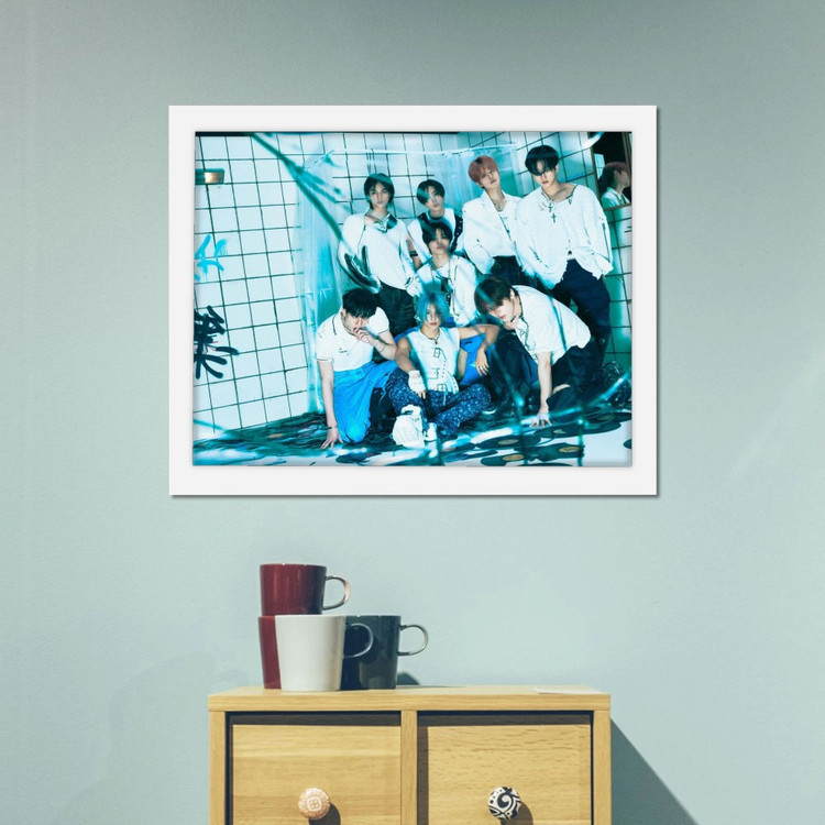 تابلو پینکمن طرح گروه استری کیدز کلاژ Stray Kids Collage 20 Jm