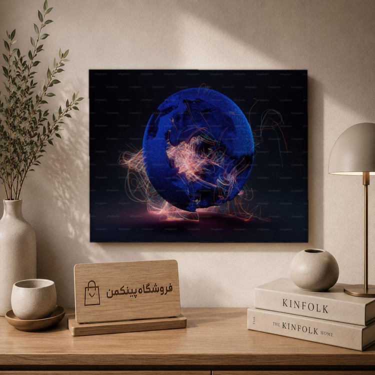 تابلو شاسی پینکمن طرح تکنولوژی جهان - Technology World کد Jm 30