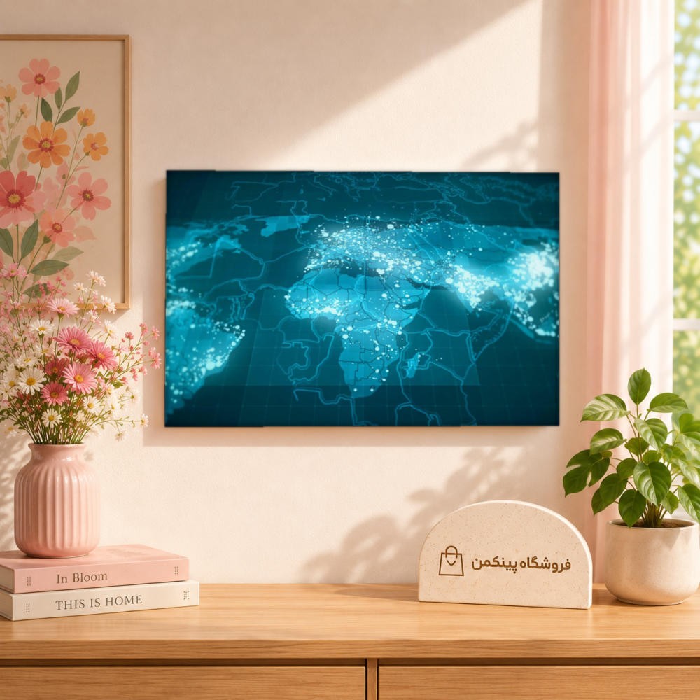 تابلو شاسی پینکمن طرح تکنولوژی جهان - Technology World کد Jm 3