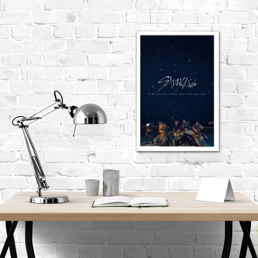 تابلو پینکمن طرح گروه استری کیدز کریسمس Stray Kids Christmas 2 Jm
