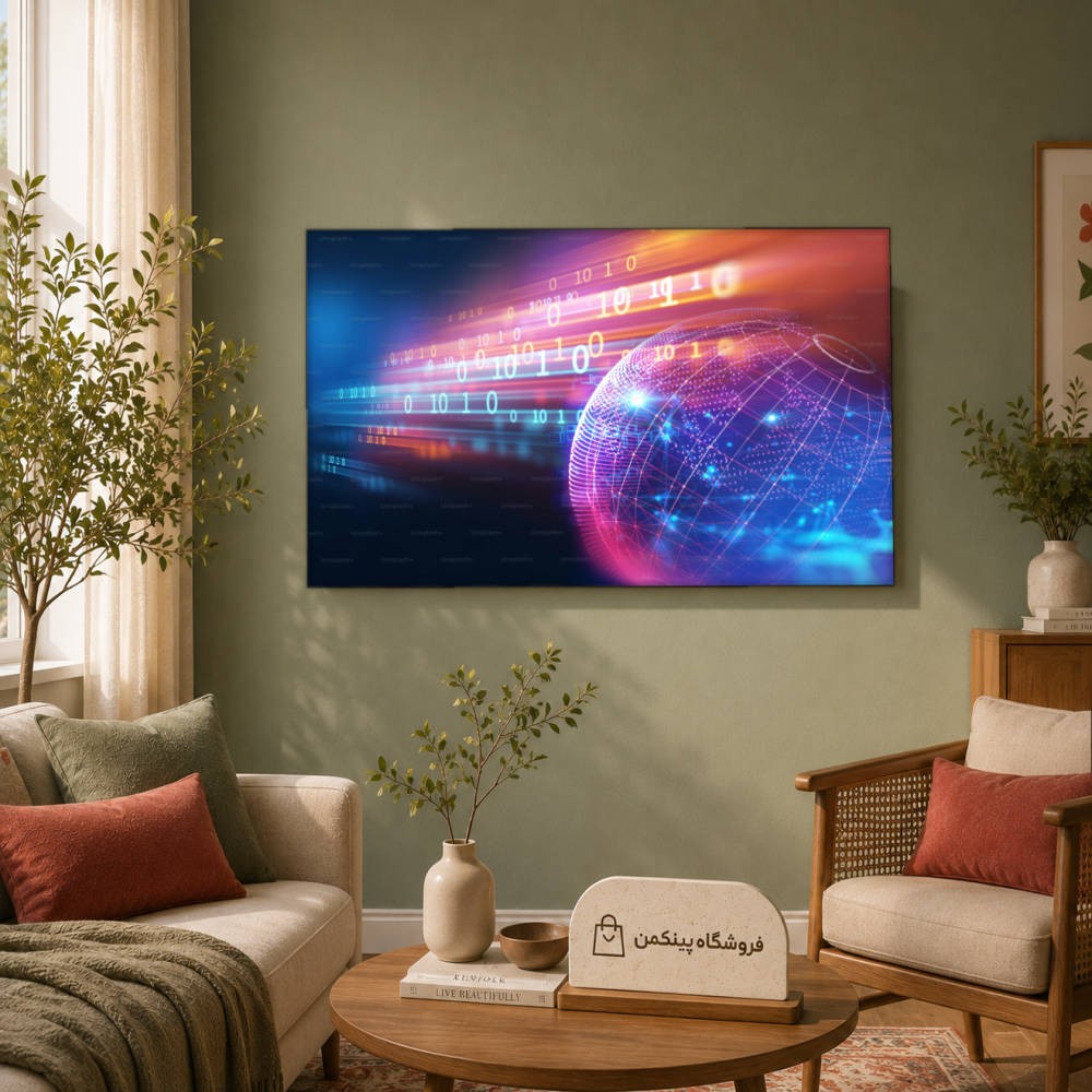 تابلو شاسی پینکمن طرح تکنولوژی جهان - Technology World کد Jm 12