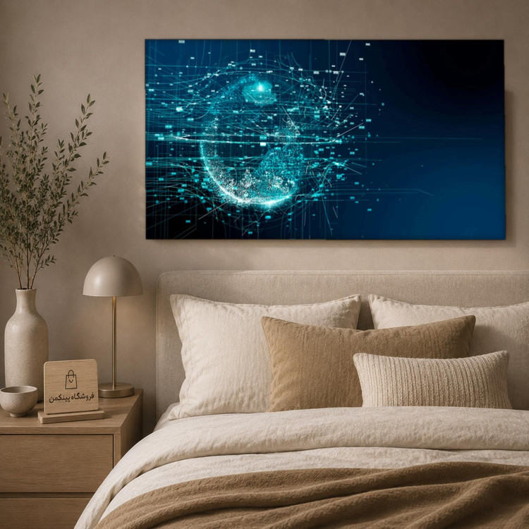 تابلو شاسی پینکمن طرح تکنولوژی جهان - Technology World کد Jm 10