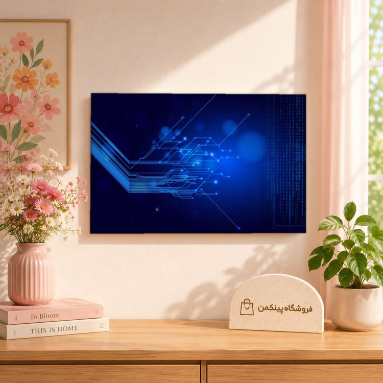 تابلو شاسی پینکمن طرح تکنولوژی تاریک - Technology Dark کد Jm 26