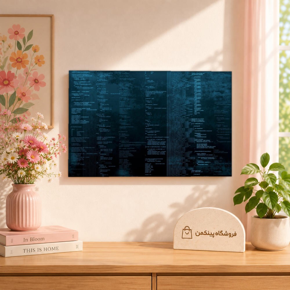 تابلو شاسی پینکمن طرح تکنولوژی تاریک - Technology Dark کد Jm 25
