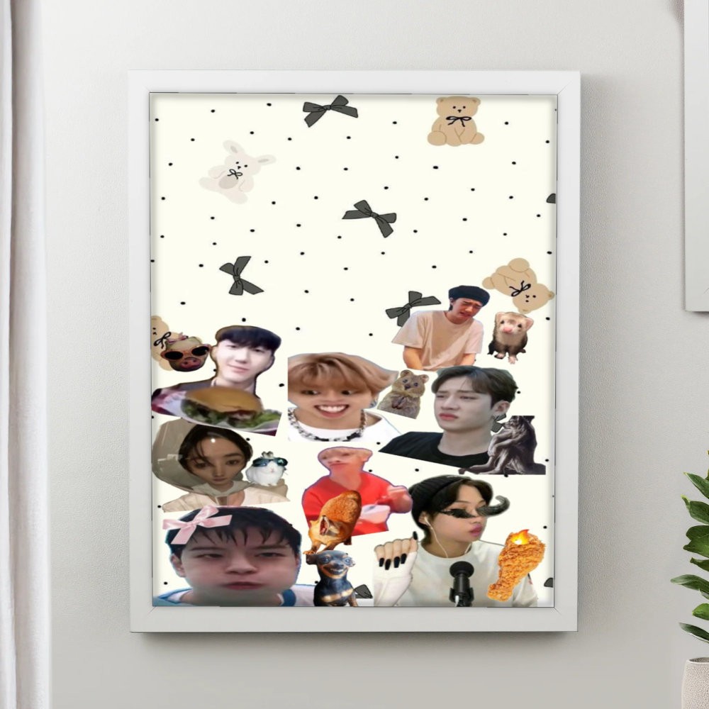 تابلو پینکمن طرح گروه استری کیدز پروفایل Stray Kids PFP 9 Jm