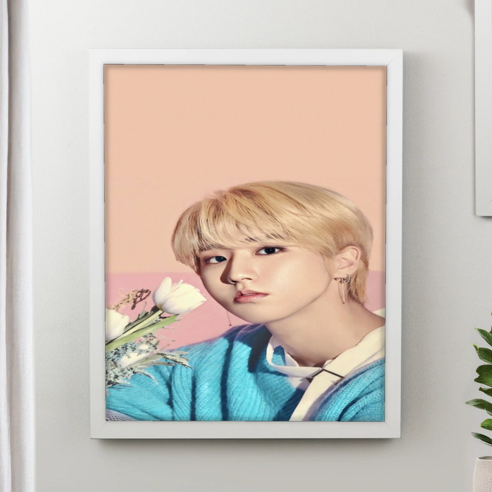 تابلو پینکمن طرح گروه استری کیدز هان جیسونگ Stray Kids Han Jisung 35 Jm