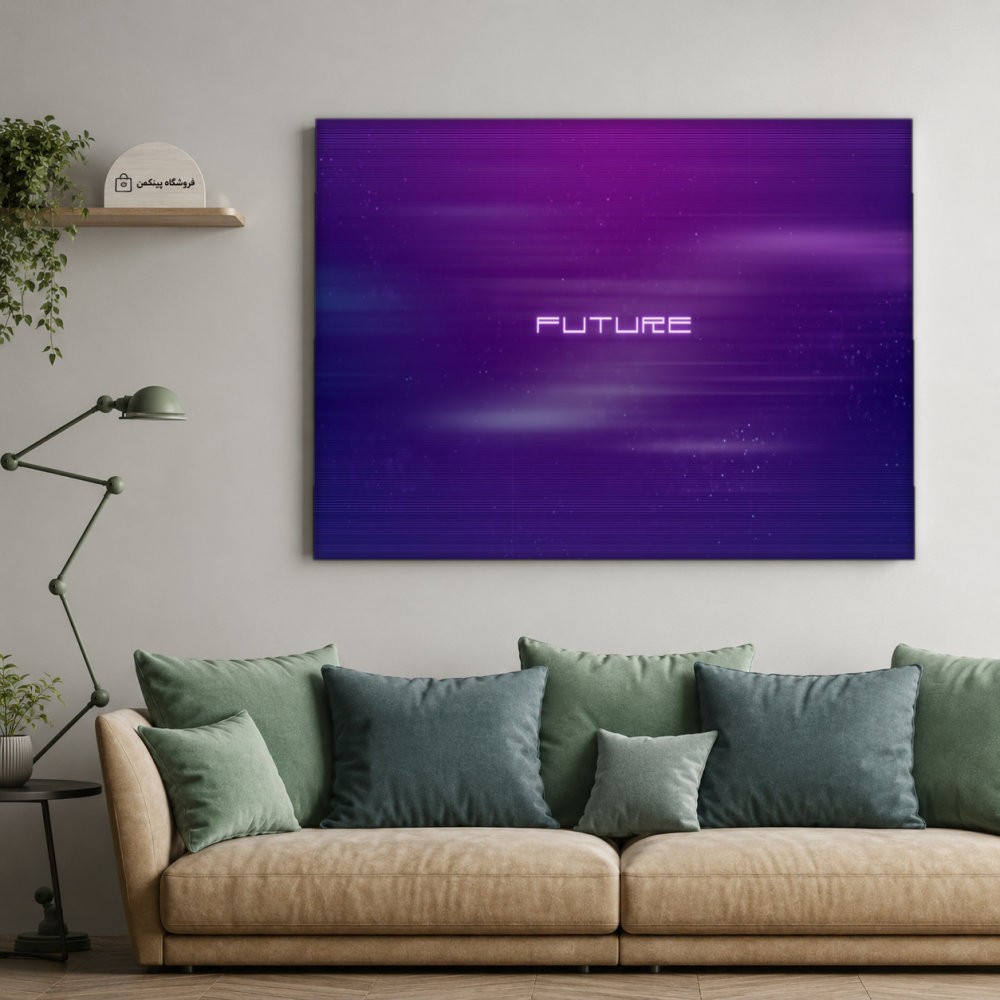 تابلو شاسی پینکمن طرح تکنولوژی استتیک - Tech Aesthetic کد Jm 16