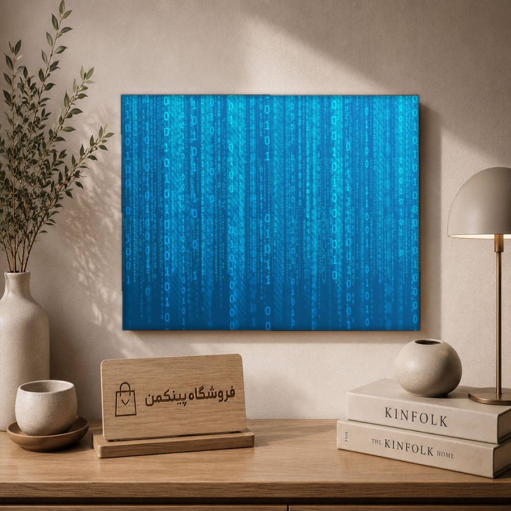 تابلو شاسی پینکمن طرح تکنولوژی استتیک - Tech Aesthetic کد Jm 15