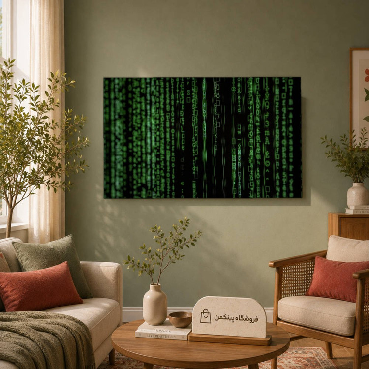 تابلو شاسی پینکمن طرح تکنولوژی استتیک - Tech Aesthetic کد Jm 13