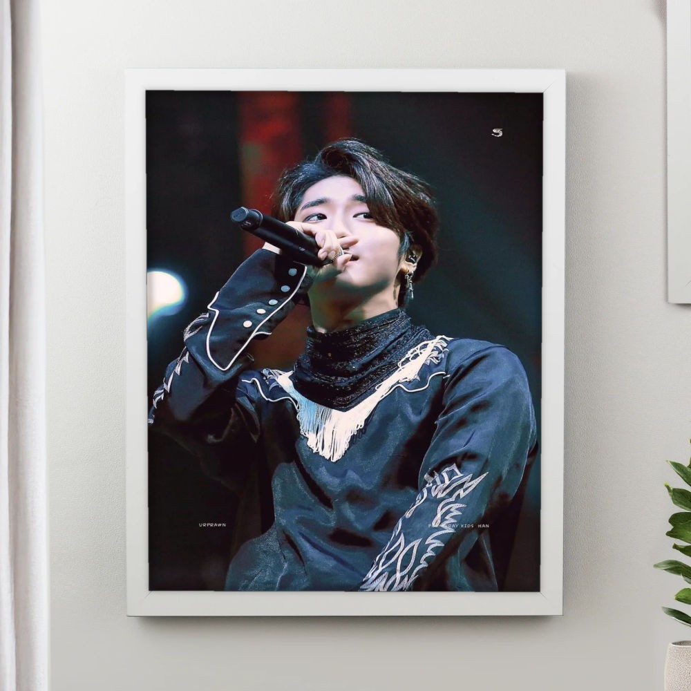 تابلو پینکمن طرح گروه استری کیدز هان جیسونگ Stray Kids Han Jisung 28 Jm
