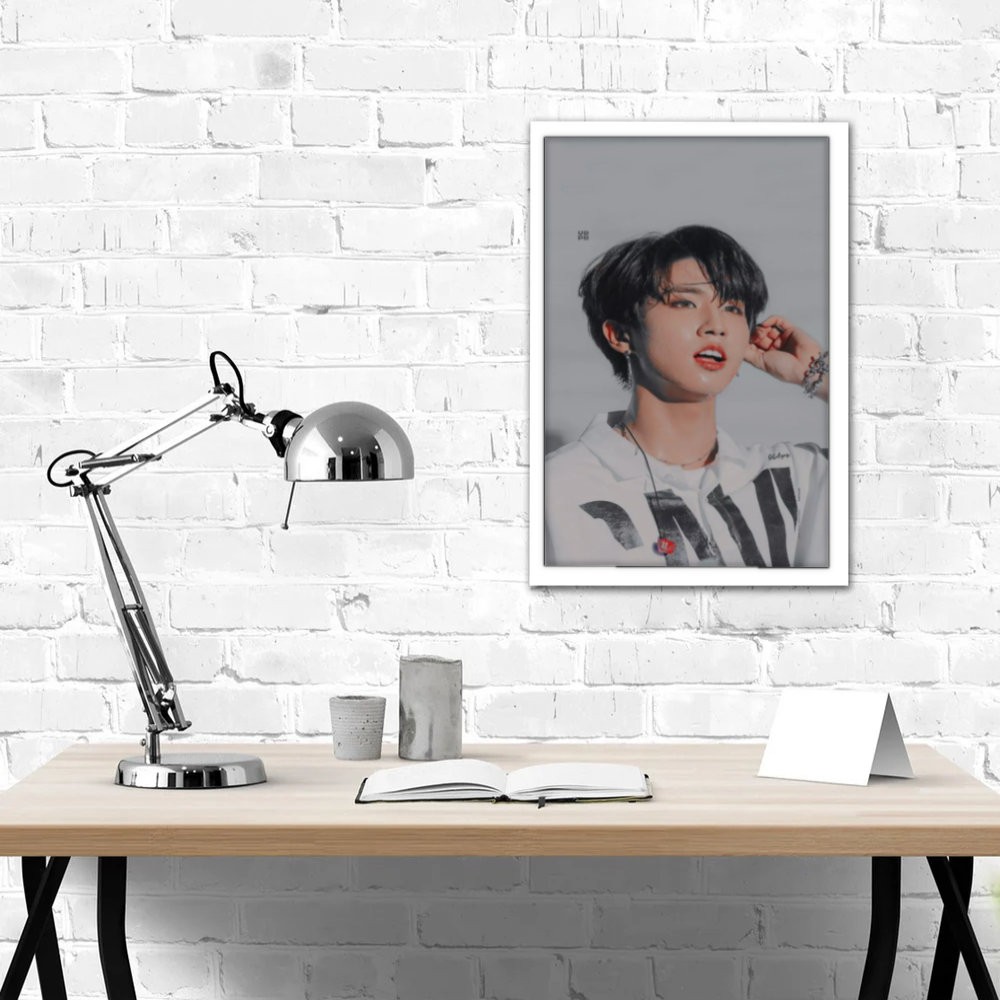 تابلو پینکمن طرح گروه استری کیدز هان جیسونگ Stray Kids Han Jisung 22 Jm