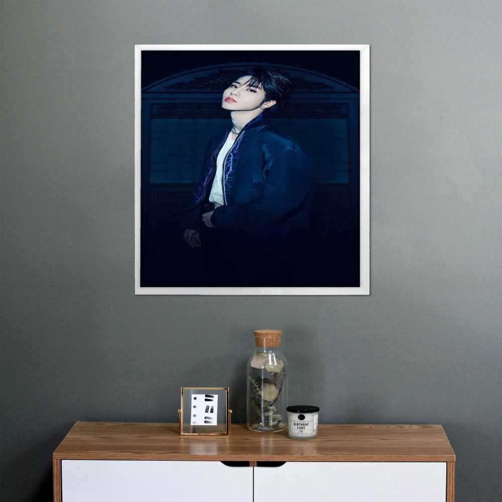 تابلو پینکمن طرح گروه استری کیدز هان جیسونگ Stray Kids Han Jisung 15 Jm