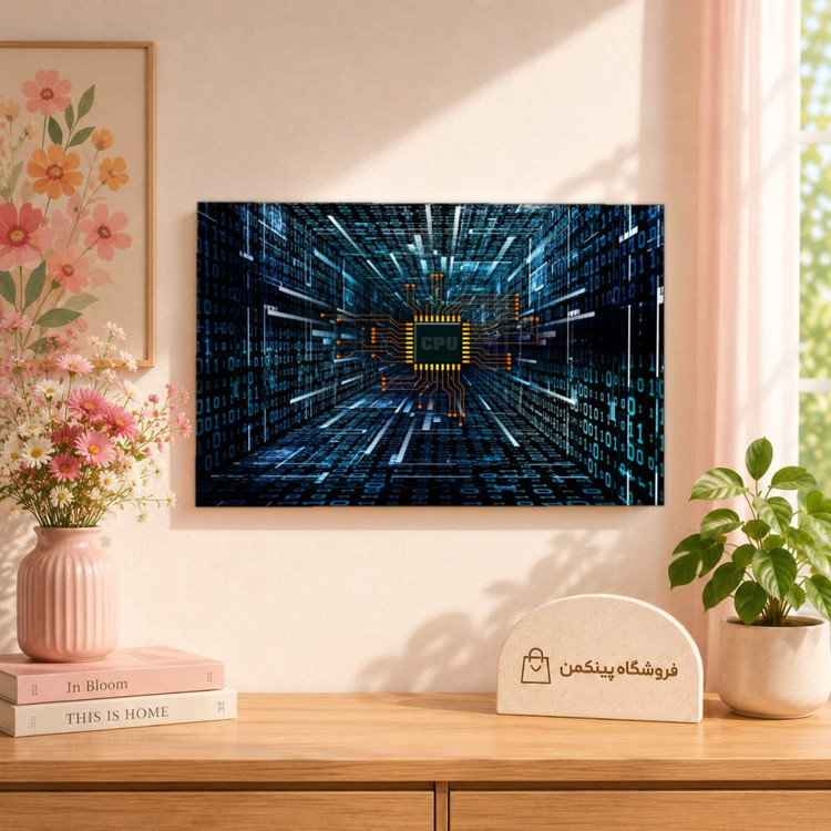 تابلو شاسی پینکمن طرح تکنولوژی - 4k Tech کد Jm 9