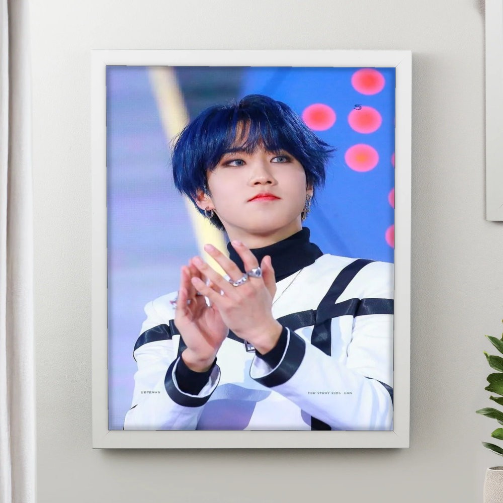 تابلو پینکمن طرح گروه استری کیدز هان Stray Kids Han 26 Jm