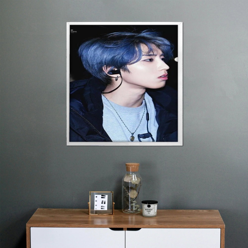 تابلو پینکمن طرح گروه استری کیدز هان Stray Kids Han 22 Jm