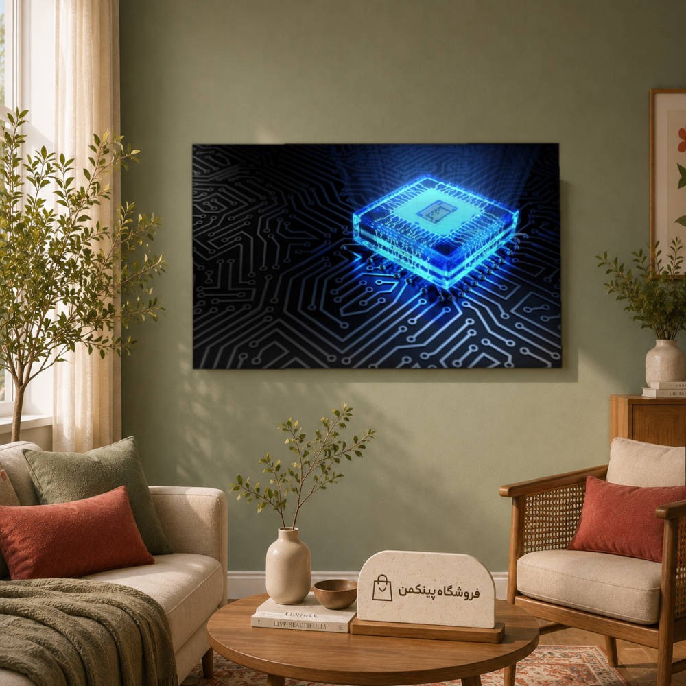 تابلو شاسی پینکمن طرح تکنولوژی - 4k Tech کد Jm 33