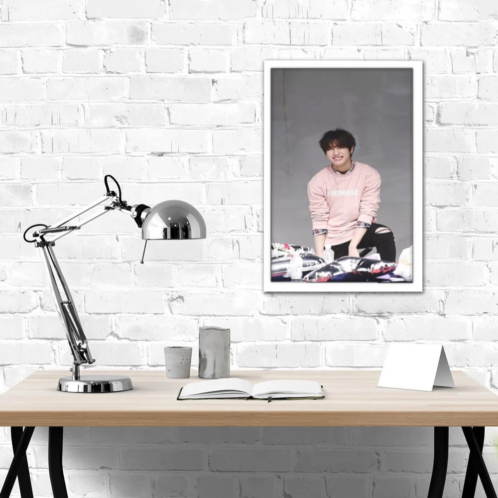تابلو پینکمن طرح گروه استری کیدز هان Stray Kids Han 19 Jm