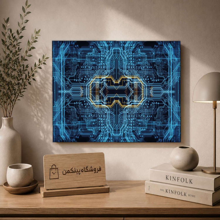 تابلو شاسی پینکمن طرح تکنولوژی - 4k Tech کد Jm 29