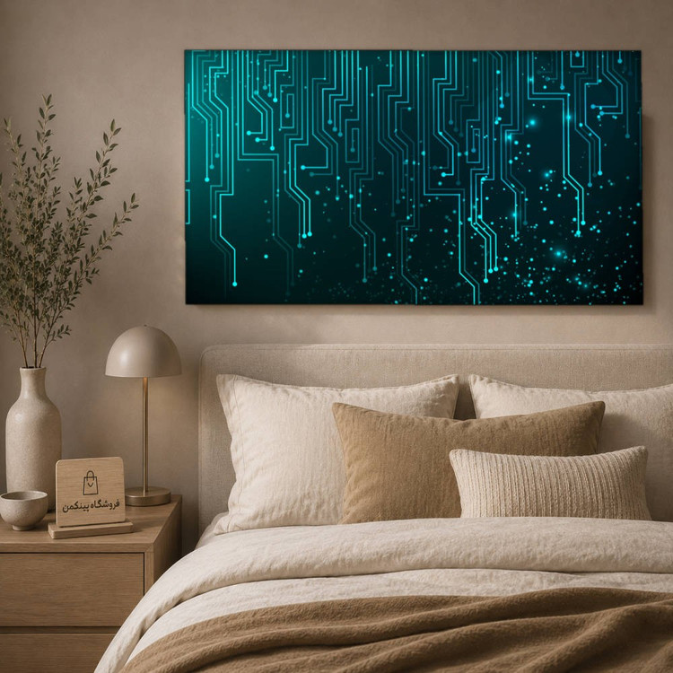 تابلو شاسی پینکمن طرح تکنولوژی - 4k Tech کد Jm 28