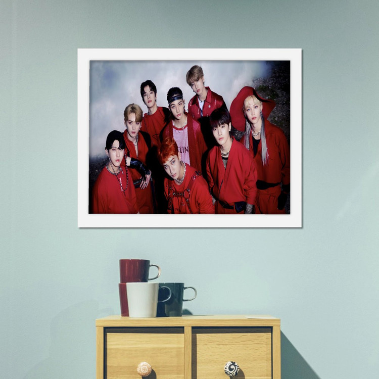 تابلو پینکمن طرح گروه استری کیدز هان Stray Kids Han 1 Jm