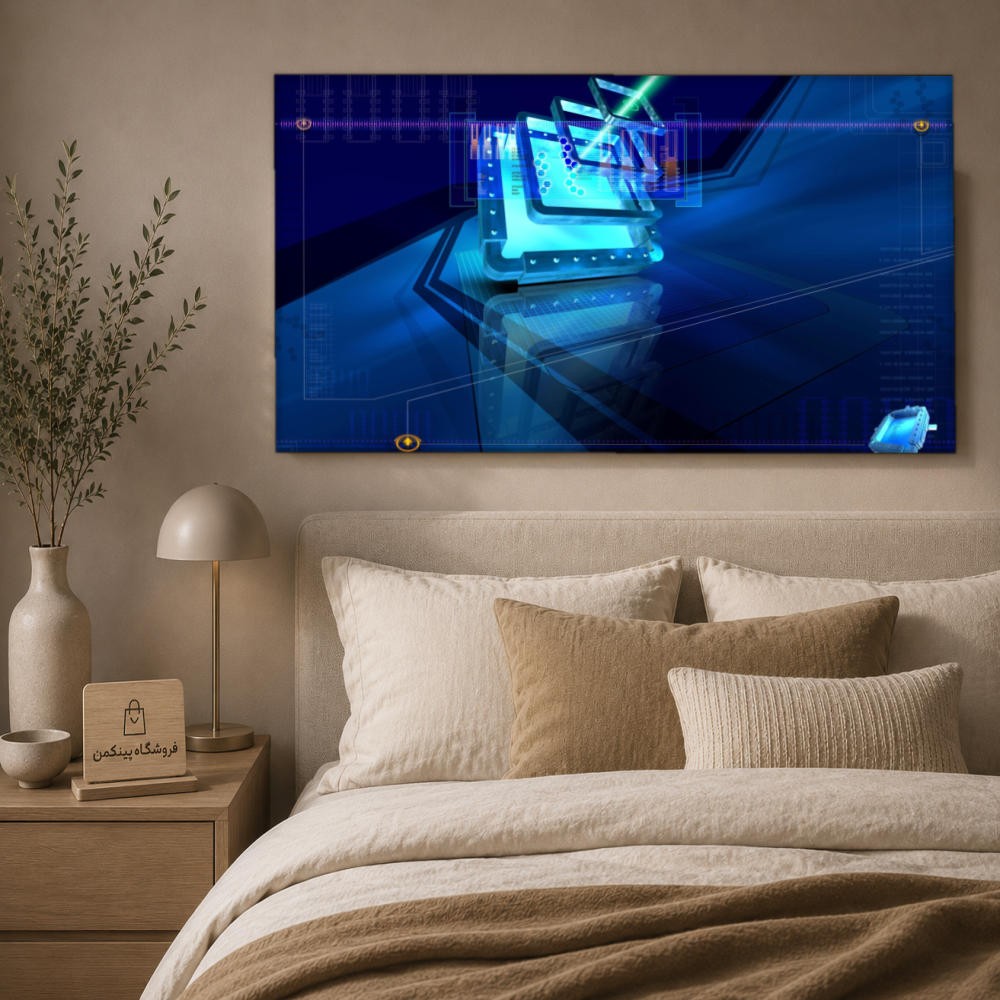 تابلو شاسی پینکمن طرح تکنولوژی - 4k Tech کد Jm 2