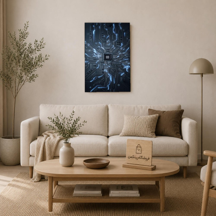 تابلو شاسی پینکمن طرح تکنولوژی - 4k Tech کد Jm 15