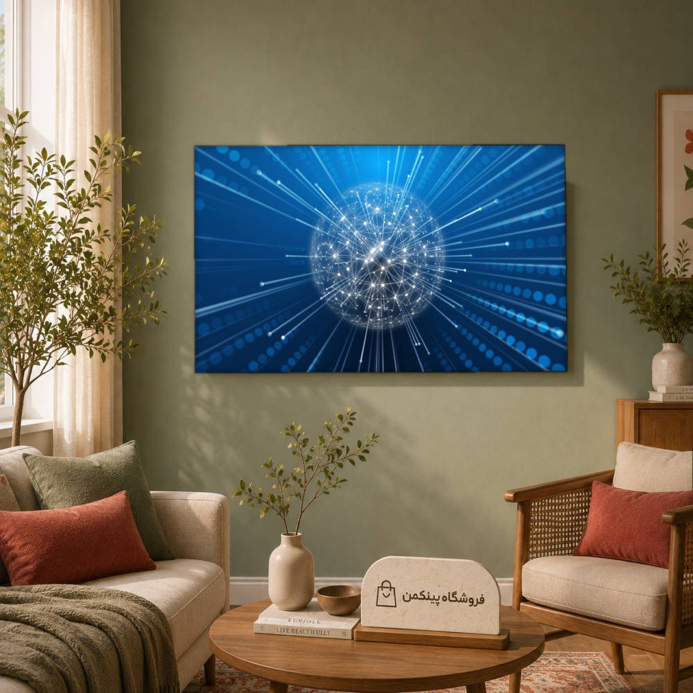 تابلو شاسی پینکمن طرح تکنولوژی - 4k Tech کد Jm 10
