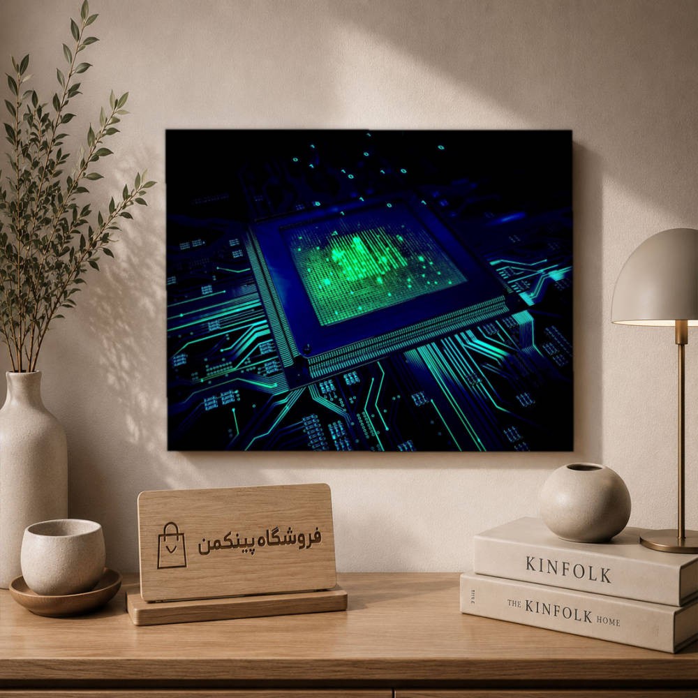 تابلو شاسی پینکمن طرح تکنولوژی - 4k Tech کد Jm 1