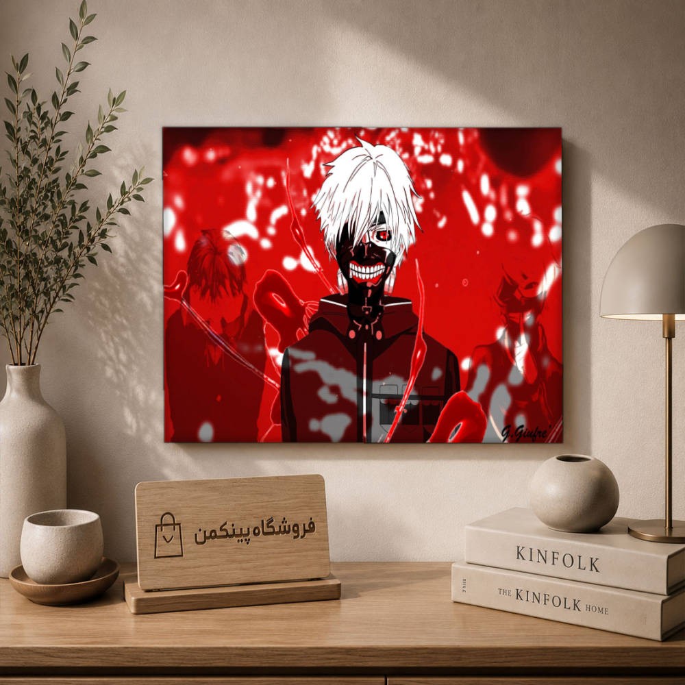 تابلو شاسی پینکمن طرح توکیو غول شهر - Tokyo Ghoul City کد Jm 8