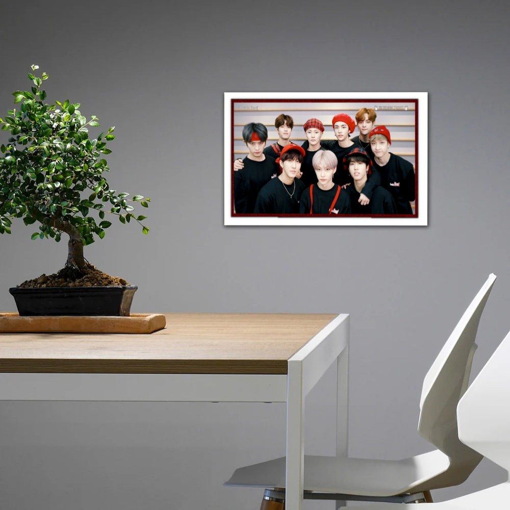 تابلو پینکمن طرح گروه استری کیدز هان Han Stray Kids 24 Jm