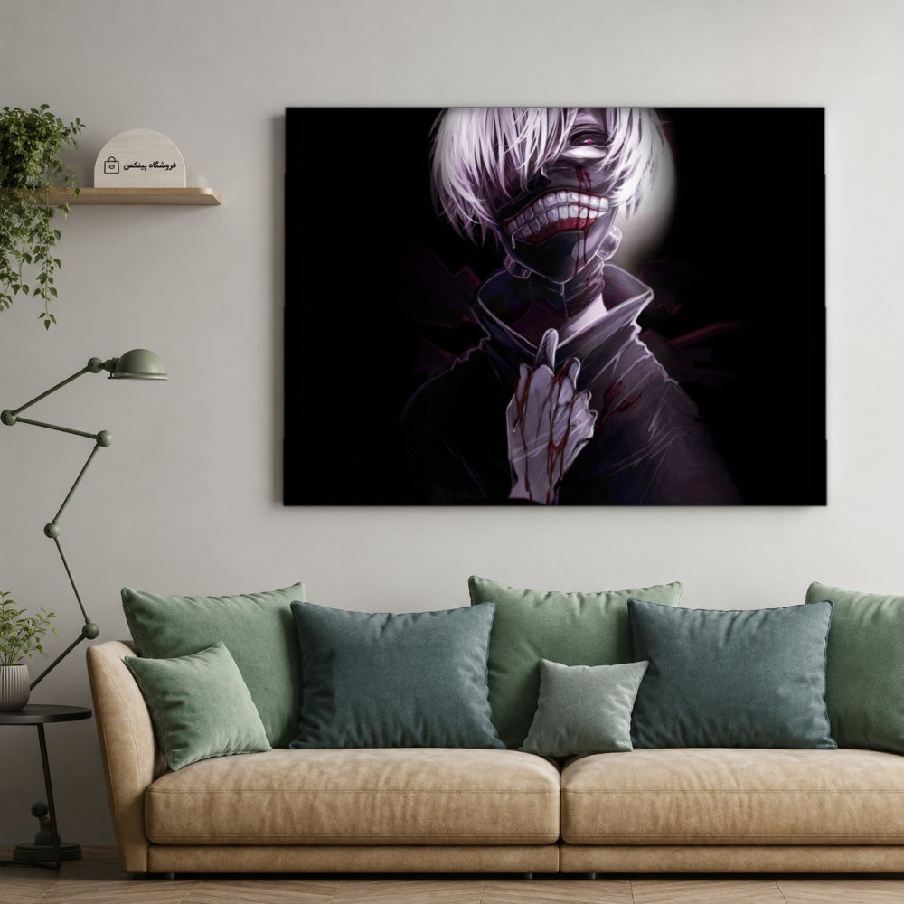 تابلو شاسی پینکمن طرح توکیو غول شهر - Tokyo Ghoul City کد Jm 6