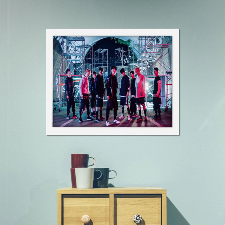 تابلو پینکمن طرح گروه استری کیدز هان Han Stray Kids 17 Jm
