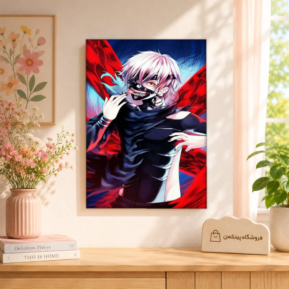 تابلو شاسی پینکمن طرح توکیو غول شهر - Tokyo Ghoul City کد Jm 48