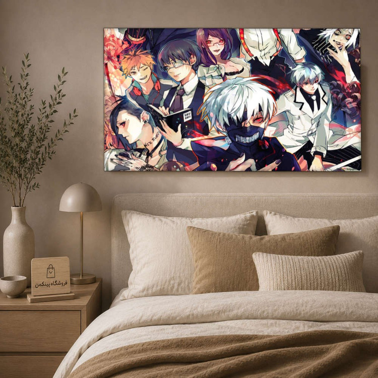 تابلو شاسی پینکمن طرح توکیو غول شهر - Tokyo Ghoul City کد Jm 46