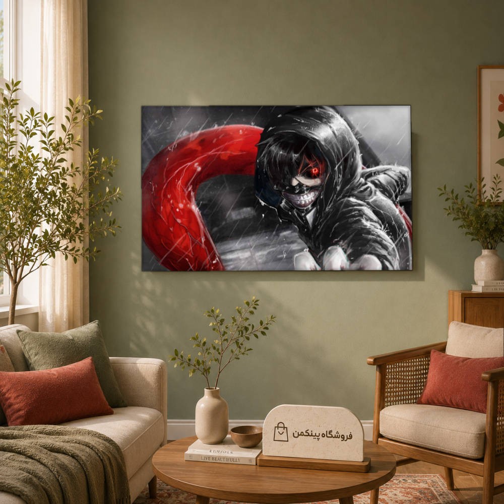 تابلو شاسی پینکمن طرح توکیو غول شهر - Tokyo Ghoul City کد Jm 43