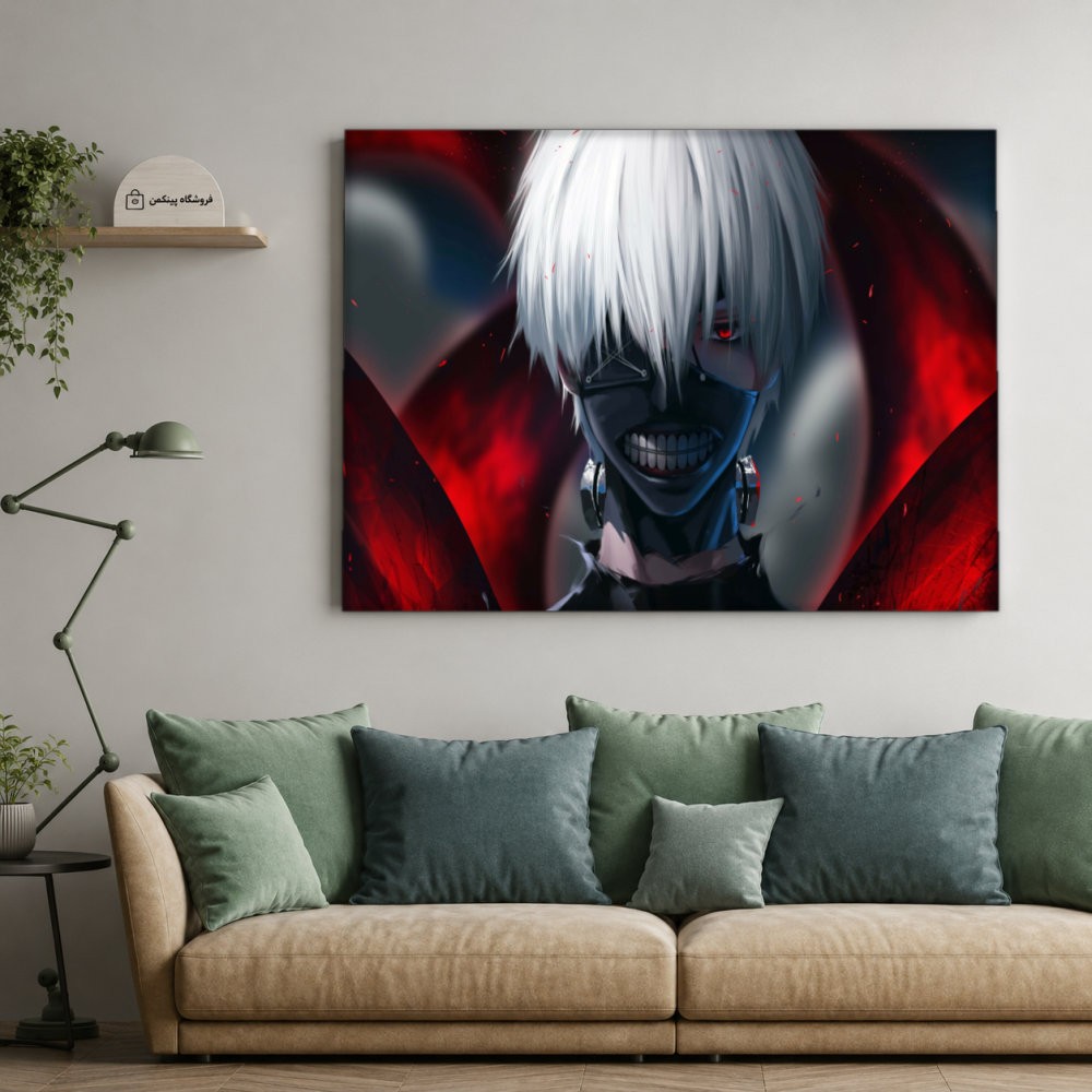 تابلو شاسی پینکمن طرح توکیو غول شهر - Tokyo Ghoul City کد Jm 39