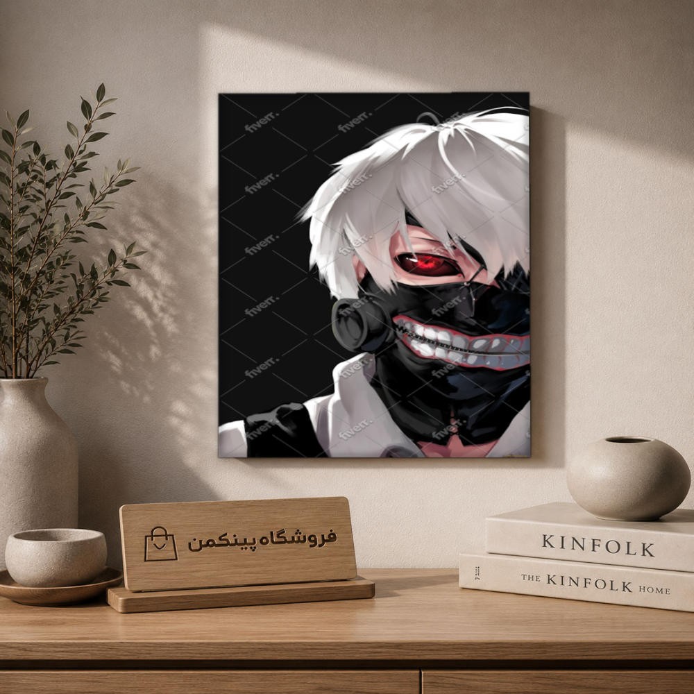 تابلو شاسی پینکمن طرح توکیو غول شهر - Tokyo Ghoul City کد Jm 37