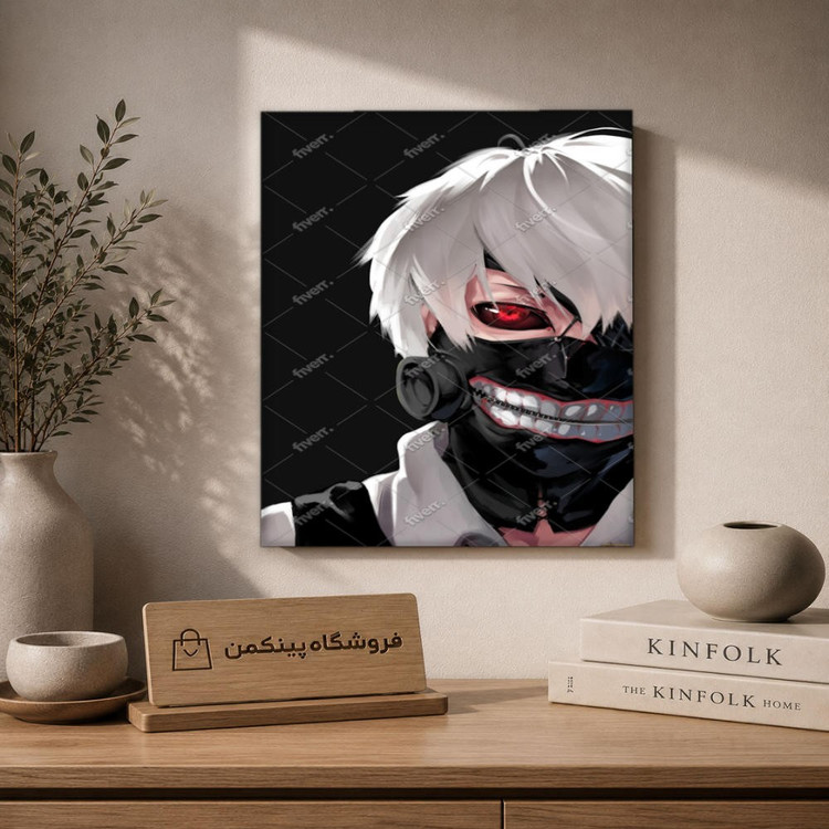 تابلو شاسی پینکمن طرح توکیو غول شهر - Tokyo Ghoul City کد Jm 37