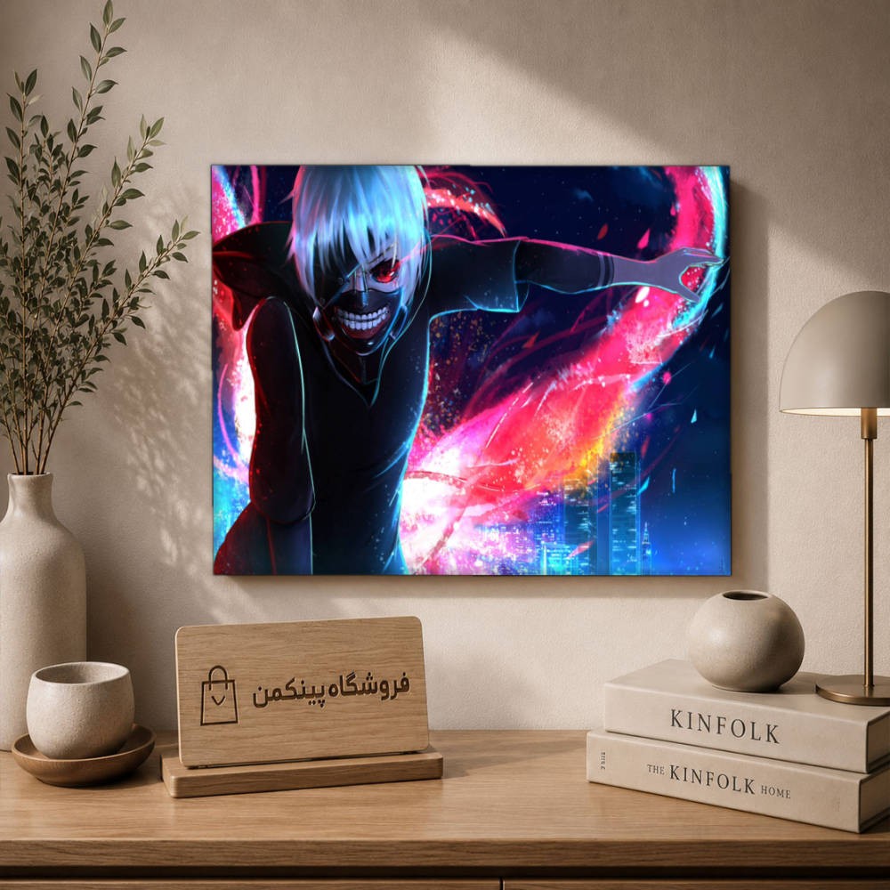 تابلو شاسی پینکمن طرح توکیو غول شهر - Tokyo Ghoul City کد Jm 35