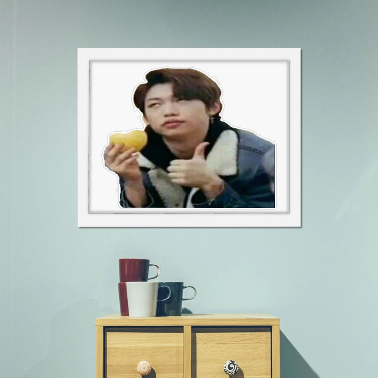 تابلو پینکمن طرح گروه استری کیدز میم Stray Kids Memes 22 Jm