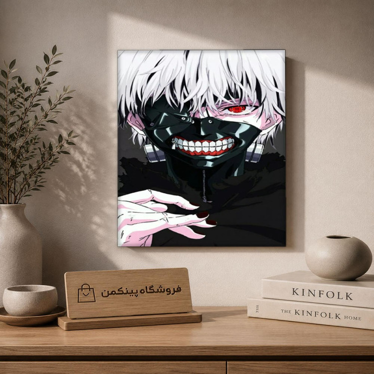 تابلو شاسی پینکمن طرح توکیو غول شهر - Tokyo Ghoul City کد Jm 23
